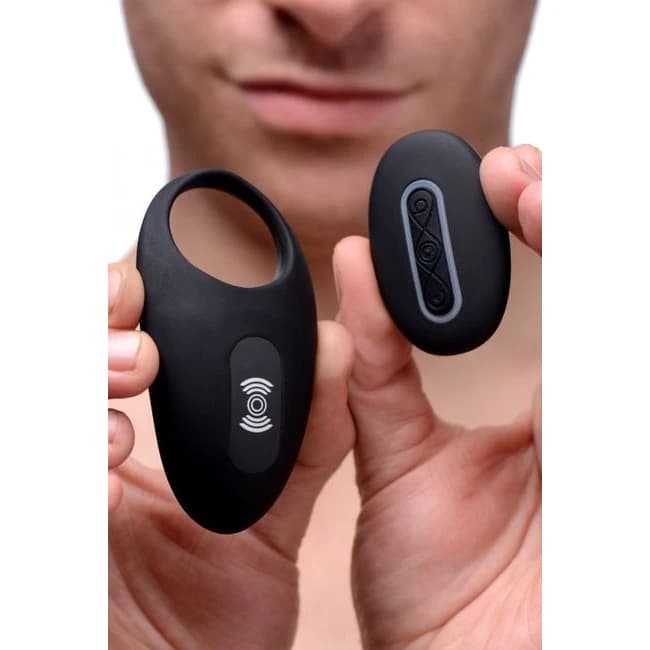 (d)under Control Vibrating Coc Ring W/ Remote - Image 1