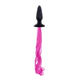 Unicorn Tails Pink Butt Plu, image 2