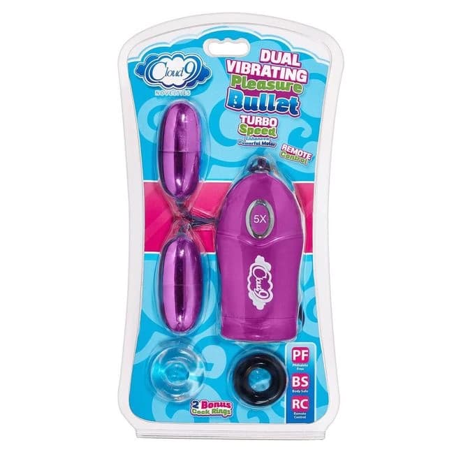 (d)wtc Dual Egg Vibrator Purpl - Image 1