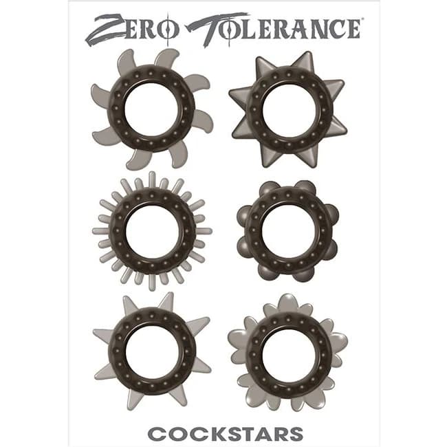 (d)zero Tolerance Cockstars Cock Rings - Image 1