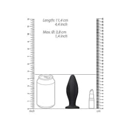 Edgy Butt Plug Black, image 3