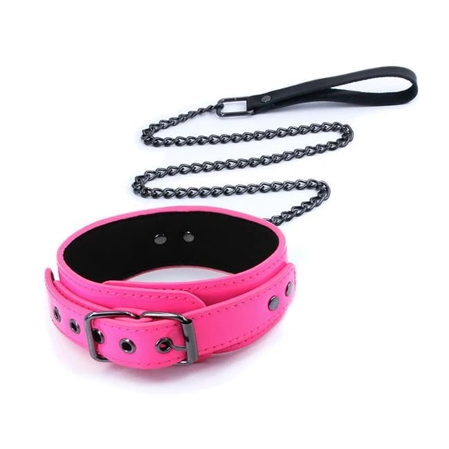 Electra Collar & Leash Pink - Image 1