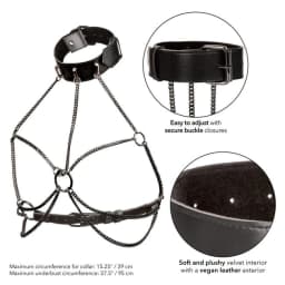 Euphoria Multi Chain Collar Harness, image 5