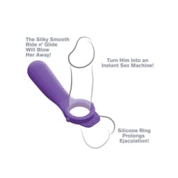 Fantasy C-Ringz Ride n Glide Couples Ring, image 5