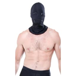 Fetish Fantasy Black Zipper Face Hood, image 4