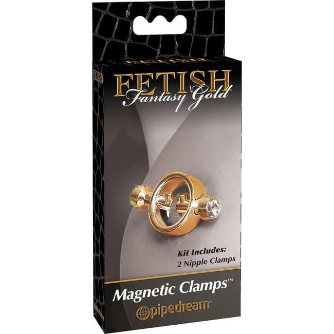 Fetish Fantasy Gold Magnetic Clamps - Image 1