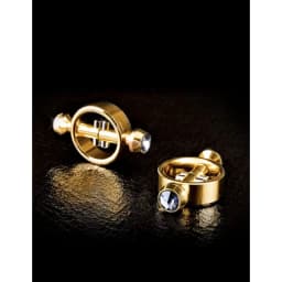 Fetish Fantasy Gold Magnetic Clamps, image 3