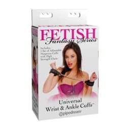 Fetish Fantasy Universal Wrist & Ankle Cuffs, image 1