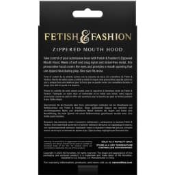 Fetish & Fantasy Zippered Mouth Hood, image 3