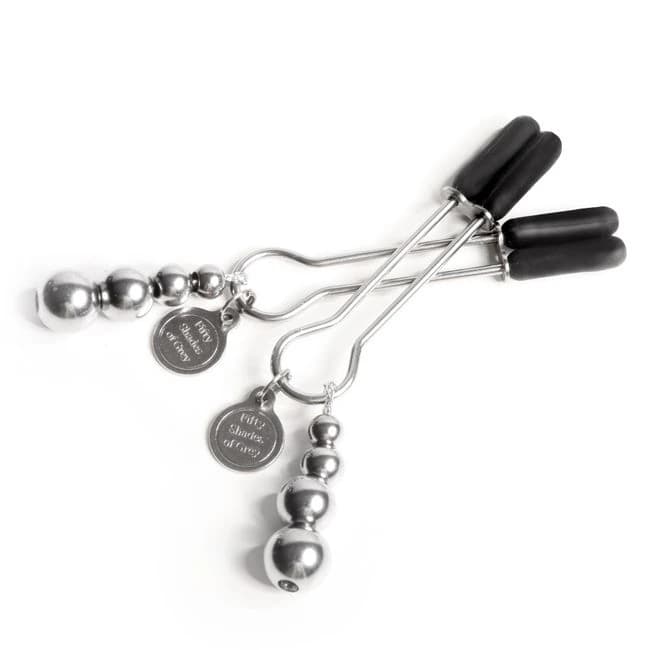 Fifty Shades Adjustable Nipple Clamps - Image 2