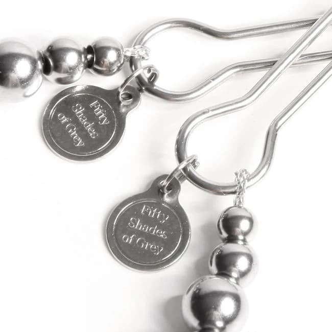 Fifty Shades Adjustable Nipple Clamps - Image 4