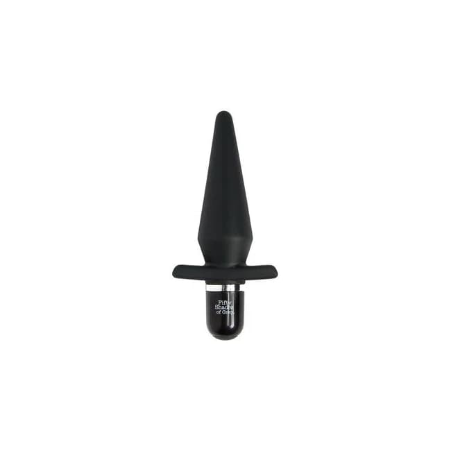Fifty Shades Vibrating Butt Plug Grey - Image 1