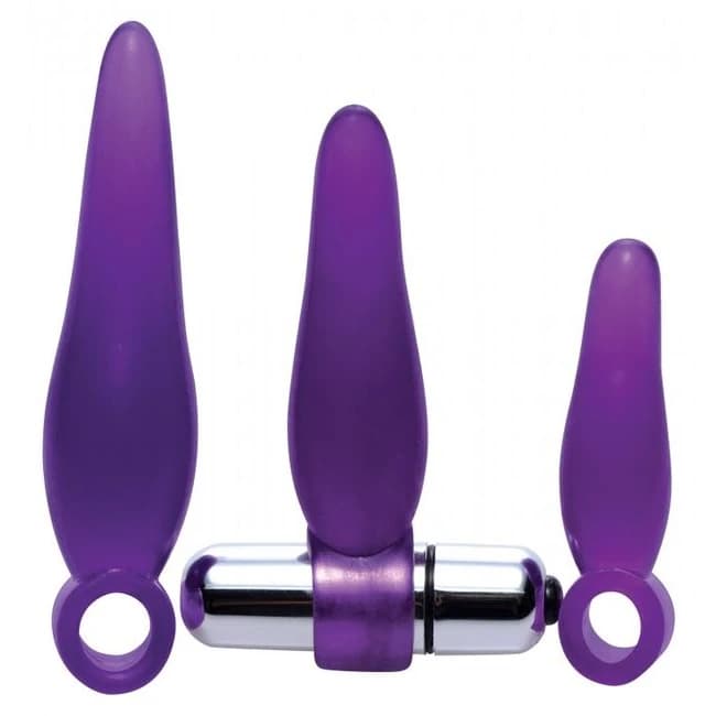 Frisky 3pc Vibrating Finger Rimmer Set - Image 1