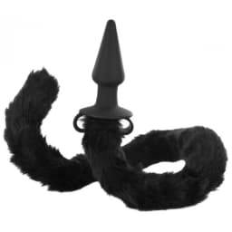 Frisky Bad Kitty Silicone Cat Tail Anal Plug, image 2