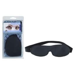 Fur Blindfold Black, image 1