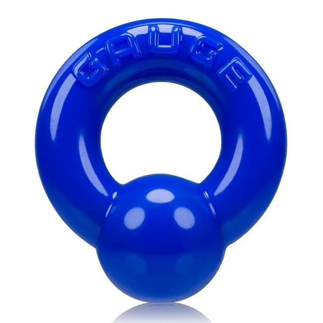 Gauge Cockring Oxballs Police Blue (net) - Image 1