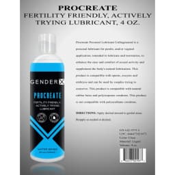 Gender X Procreate 4 oz, image 1