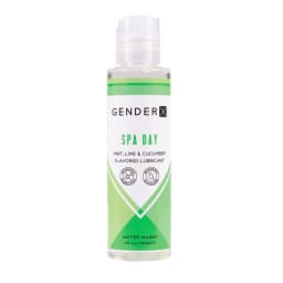 GENDER X SPA DAY FLAVORED LUBE 4 OZ  - Image 1