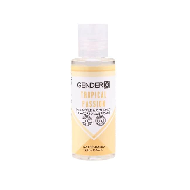 GENDER X TROPICAL PASSION LUBE FLAVORED 2 OZ  - Image 1