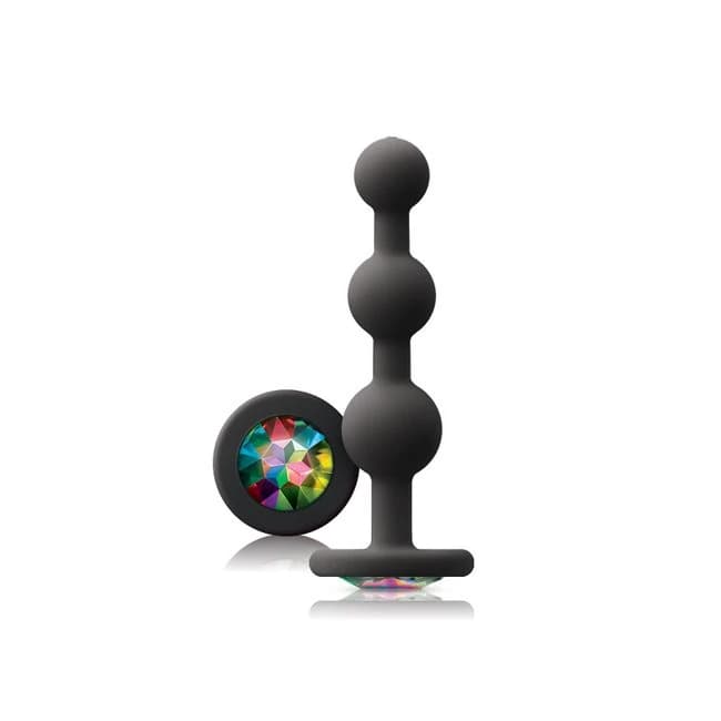 Glams Ripple Rainbow Gem Black - Image 1