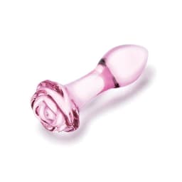Glas 3pc Rosebud Butt Plug Set - Image 3