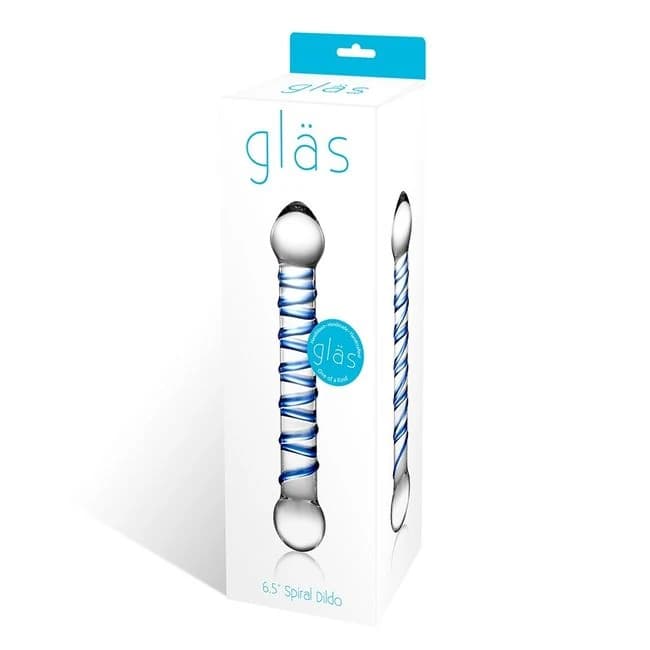 Glas 6.5 Spiral Dildo " - Image 1