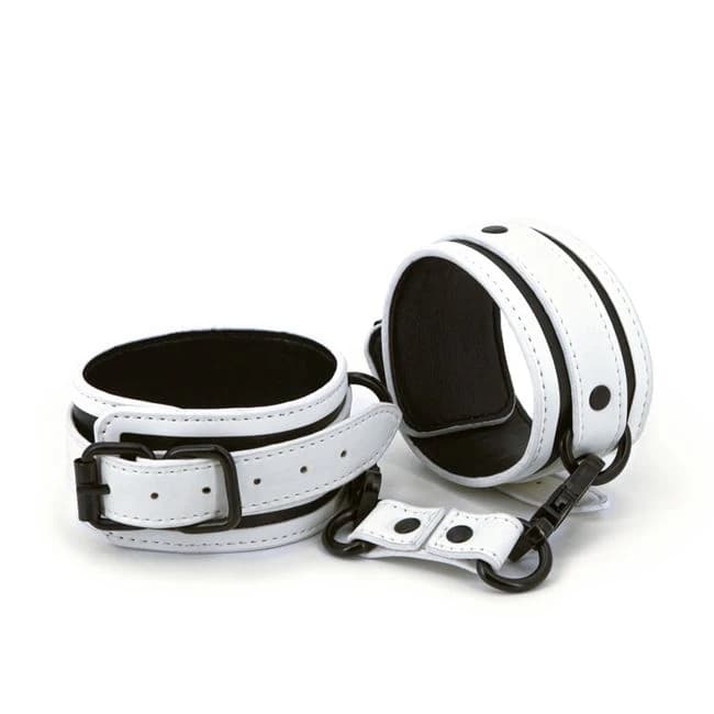 Glo Bondage Ankle Cuffs Green - Image 1