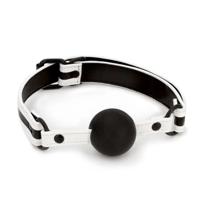 Glo Bondage Ball Gag Green - Image 1