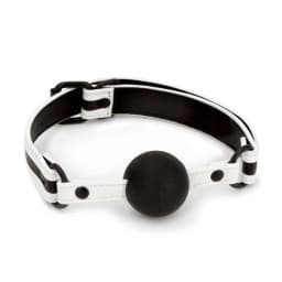 Glo Bondage Ball Gag Green - Image 1