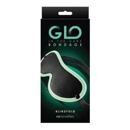 Glo Bondage Blindfold Green, image 2