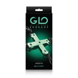 Glo Bondage Hog Tie Green, image 2
