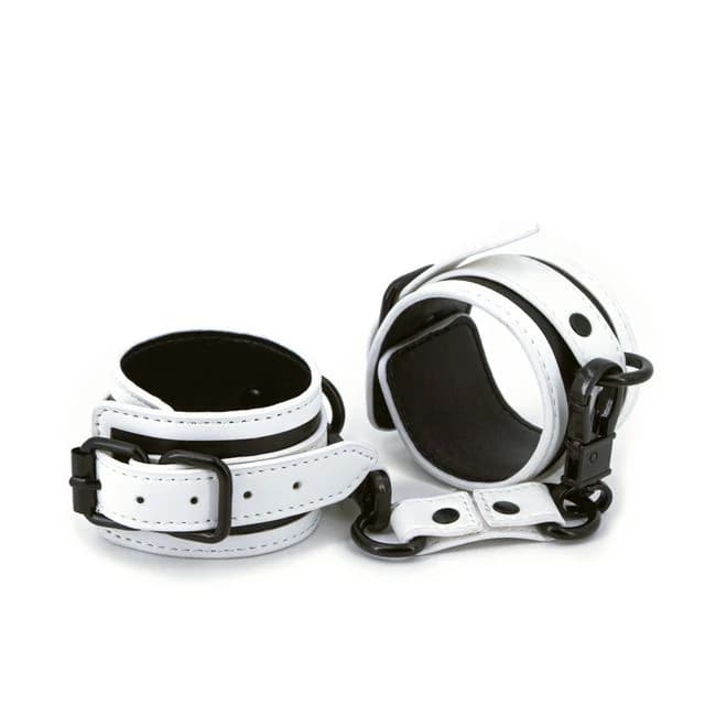 Glo Bondage Wrist Cuffs Green - Image 1