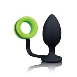 Glow Butt Plug W/ Cock Ring, image 3
