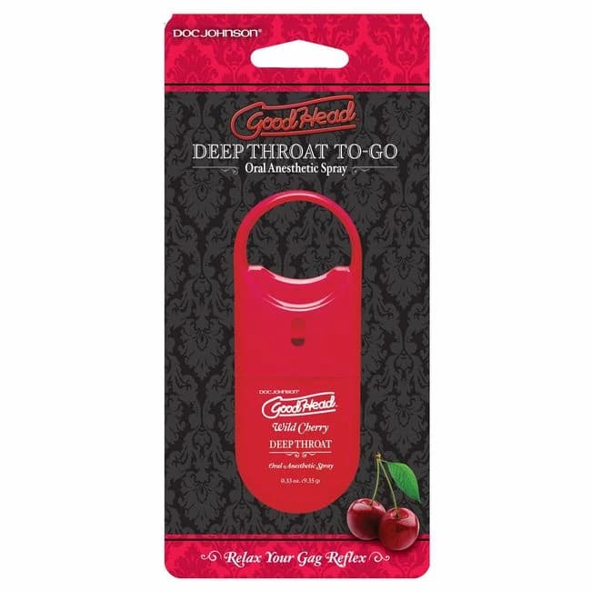 Goodhead Deep Throat Spray Wild Cherry - Image 2