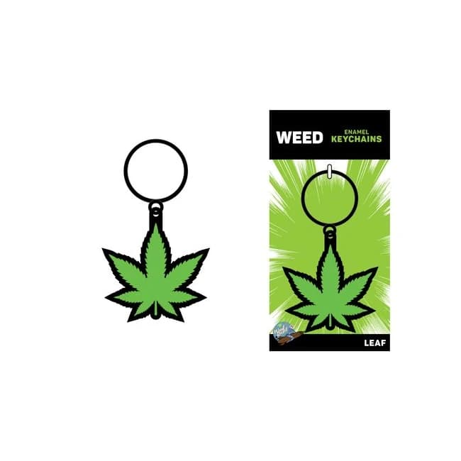 Green Leaf Keychain (net) - Image 3