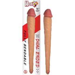 Hero 14in Double Dong White - Image 1