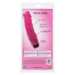 Hot Pinks Devil Dick 8 in, image 3