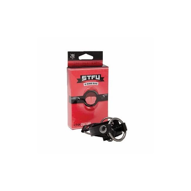 Ignite Stfu O Ring Gag Black - Image 1