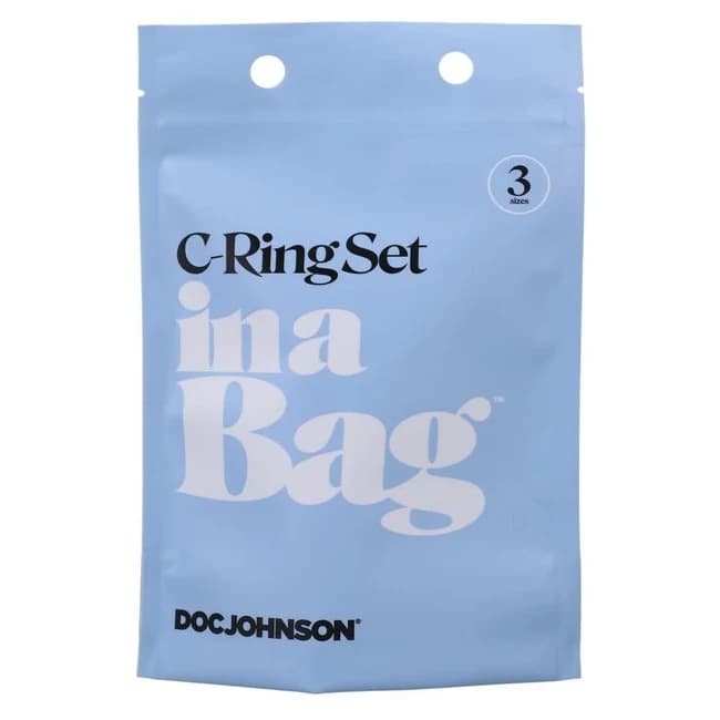 IN A BAG C-RING SET BLACK  - Image 1