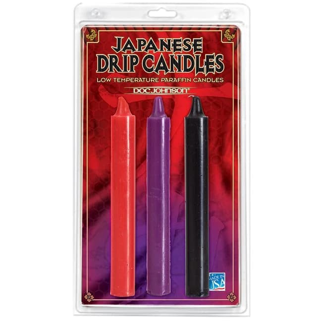 Japanese Drip Candle Set of 3 - Image 2