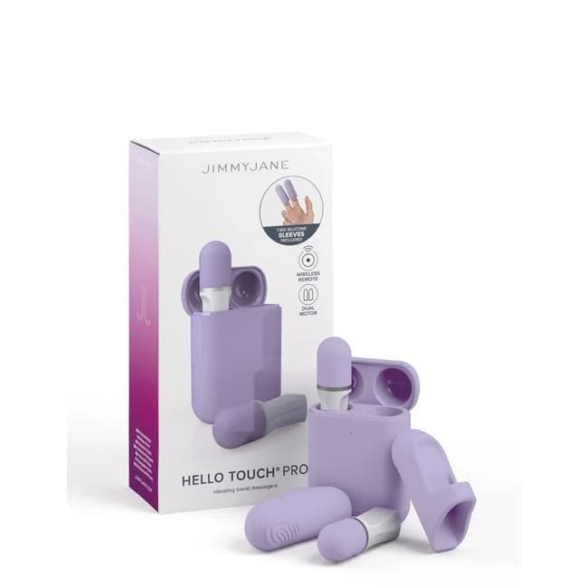 Jimmyjane Hello Touch Pro + Attachment - Image 1
