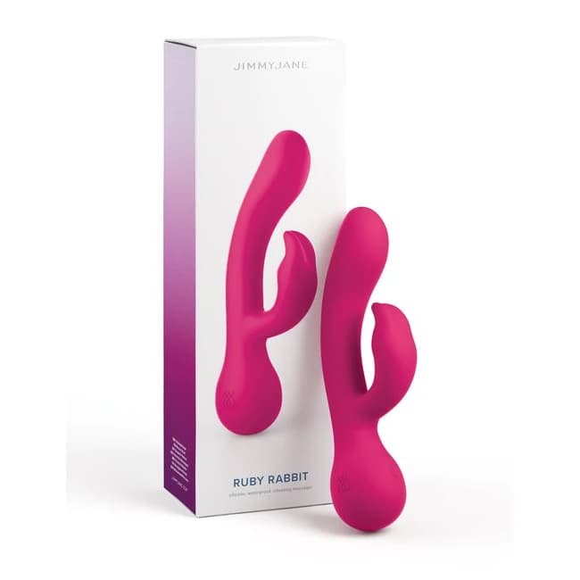 Jimmyjane Ruby Rabbit Pink - Image 1