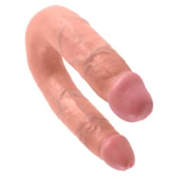 King Cock Double Trouble Medium Flesh, image 1