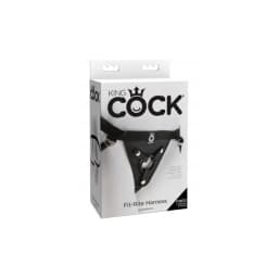 King Cock Fit Rite Harness Black, image 1