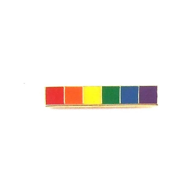 LAPEL PIN RAINBOW BAR  - Image 1