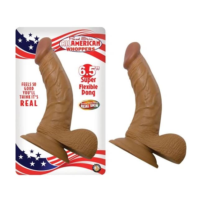 LATIN AMERICAN WHOPPERS 6.5IN DONG W/BALLS  - Image 1