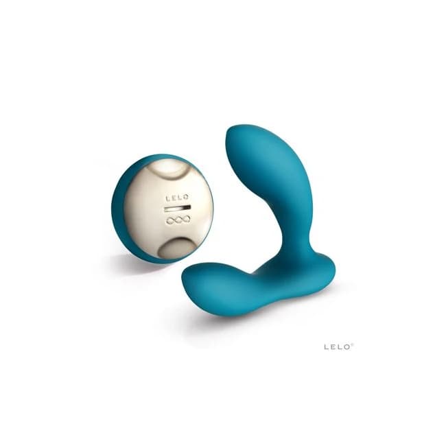 Lelo Hugo Ocean Blue Prostate Massager (net) - Image 1