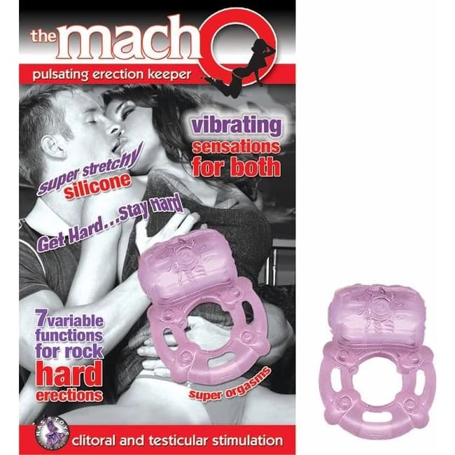 Mach Pulsating Erection Keeper Purple - Image 1