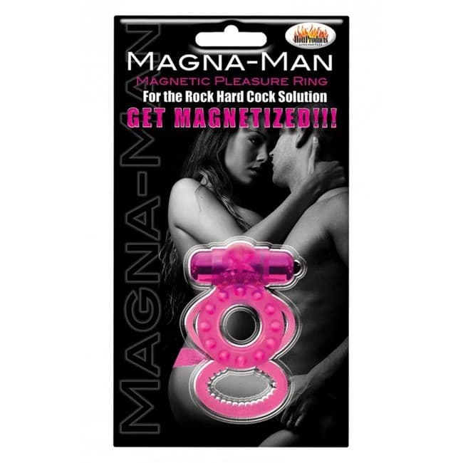 Magna Man Magnetic Ring Magenta - Image 2