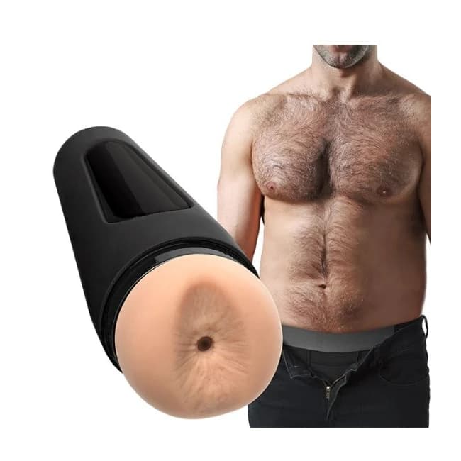 Man Squeeze Bear Vanilla - Image 1